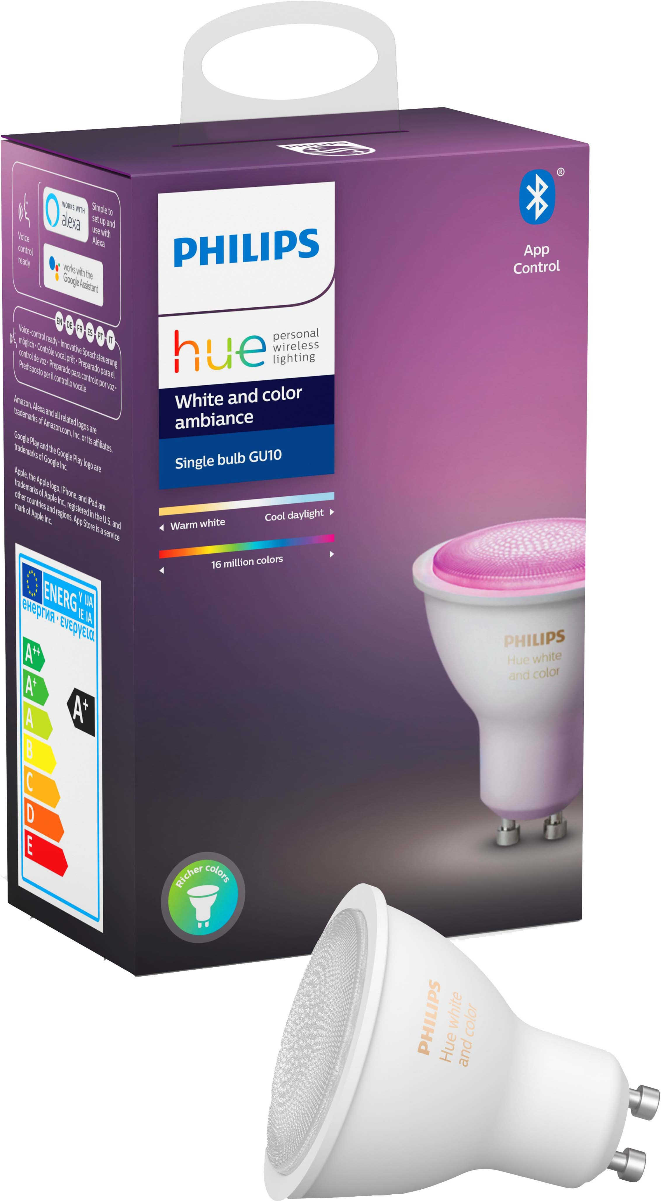Philips Hue GU10 - White and Color Ambiance - 3-pack kopen