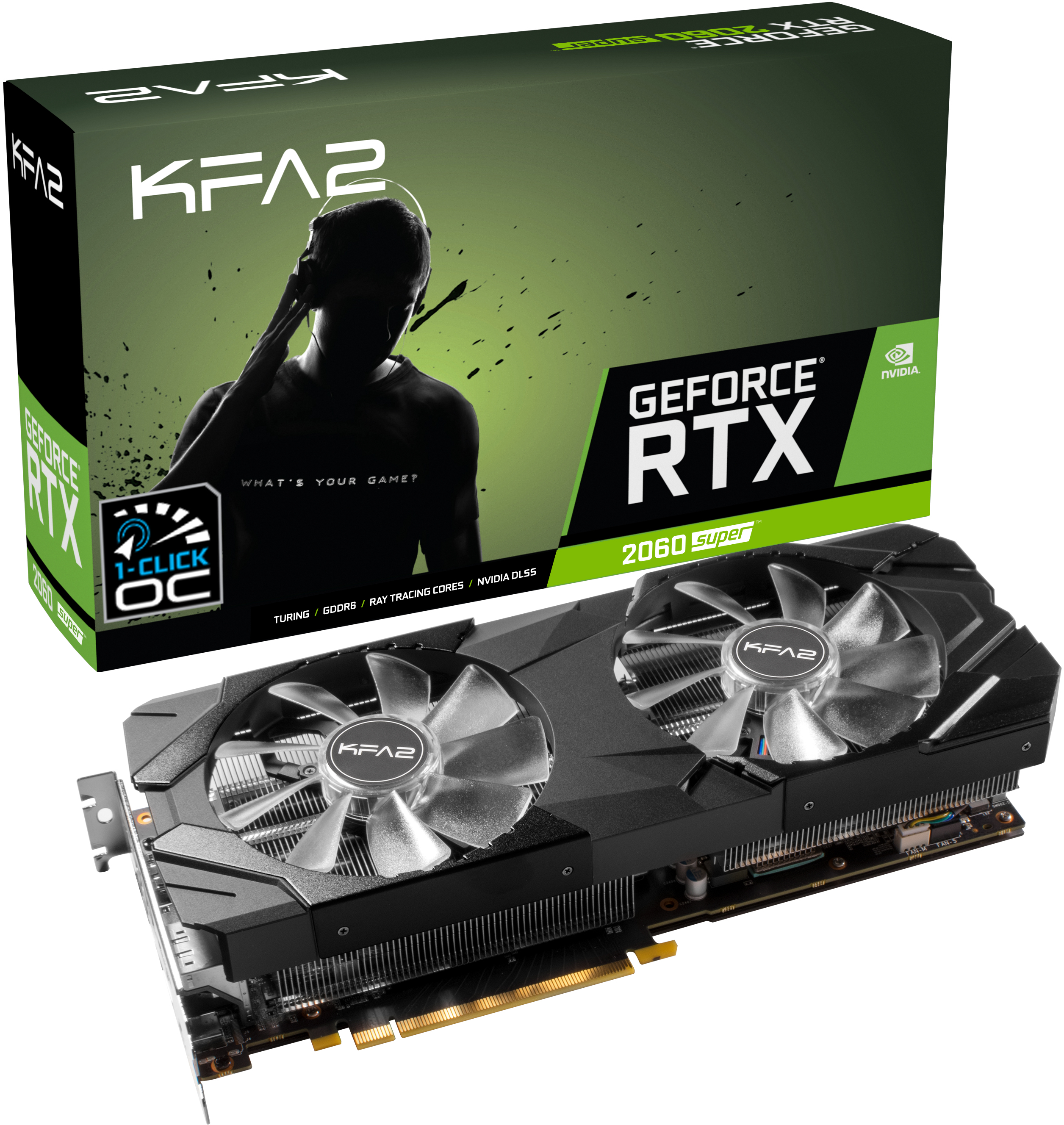 KFA2 GeForce RTX 2060 Super (1-Click OC) (retail): beste prijzen