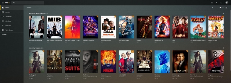 plex media server linux folder