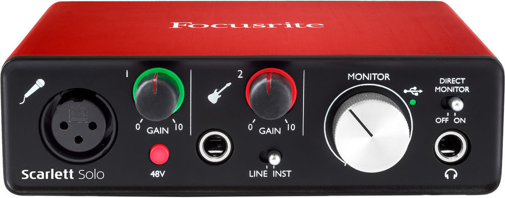 DTM・DAW Focusrite Scarlett Solo gen 2nd Focusrite Scarlett Solo