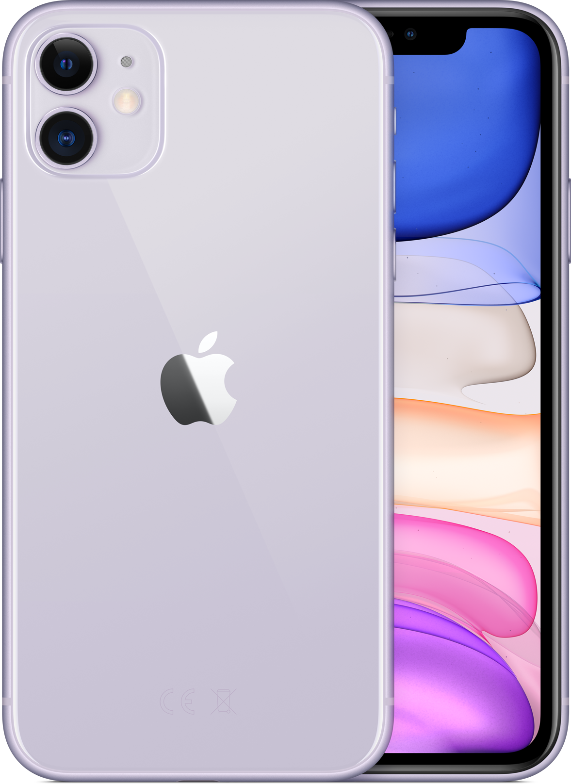Apple iPhone 11 64GB (usb-A kabel/lader/oortjes) Paars: beste