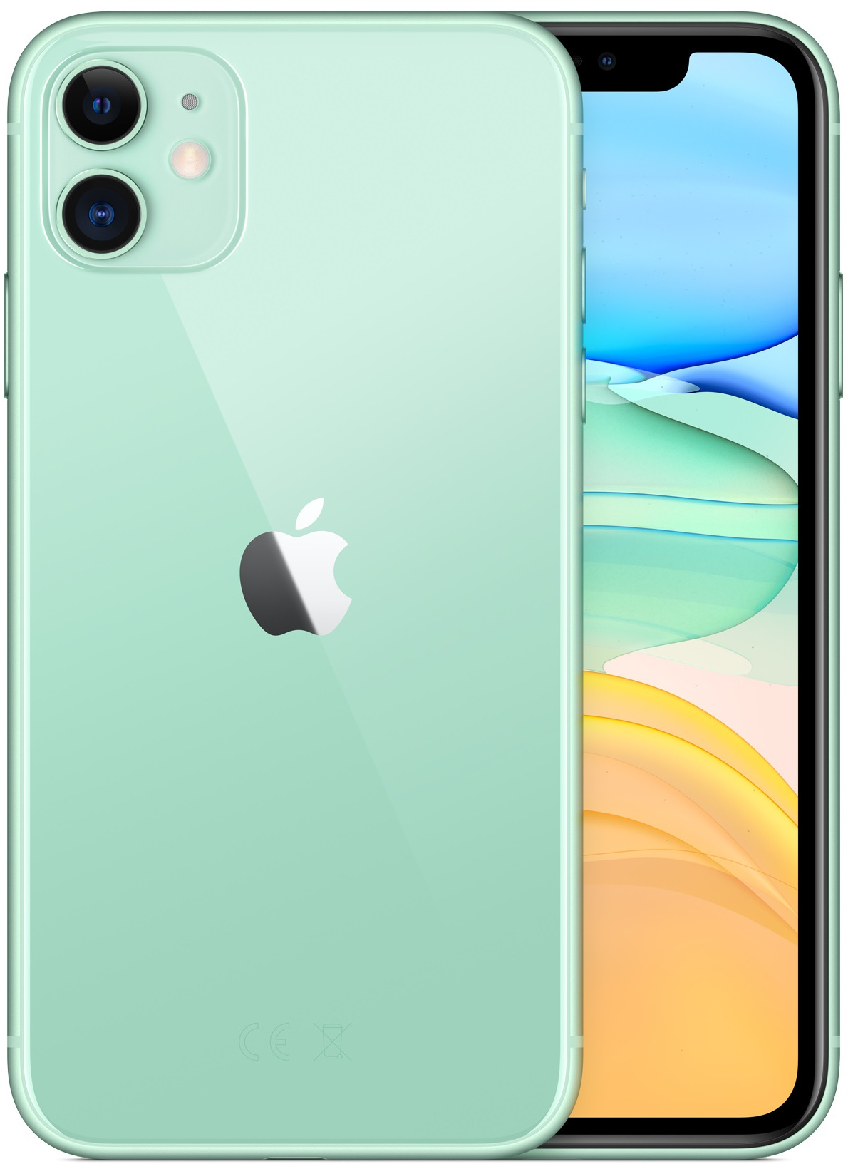 Apple iPhone 11 64GB (usb-A kabel/lader/oortjes) Groen: beste