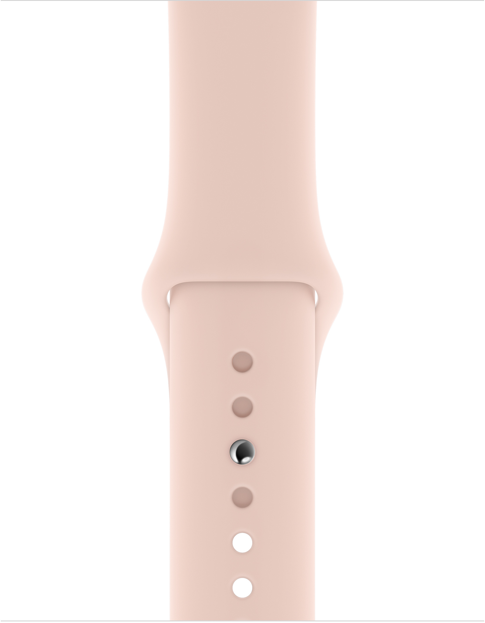 Apple Watch Series 5 (40mm) aluminium, sportbandje Goud (Roze