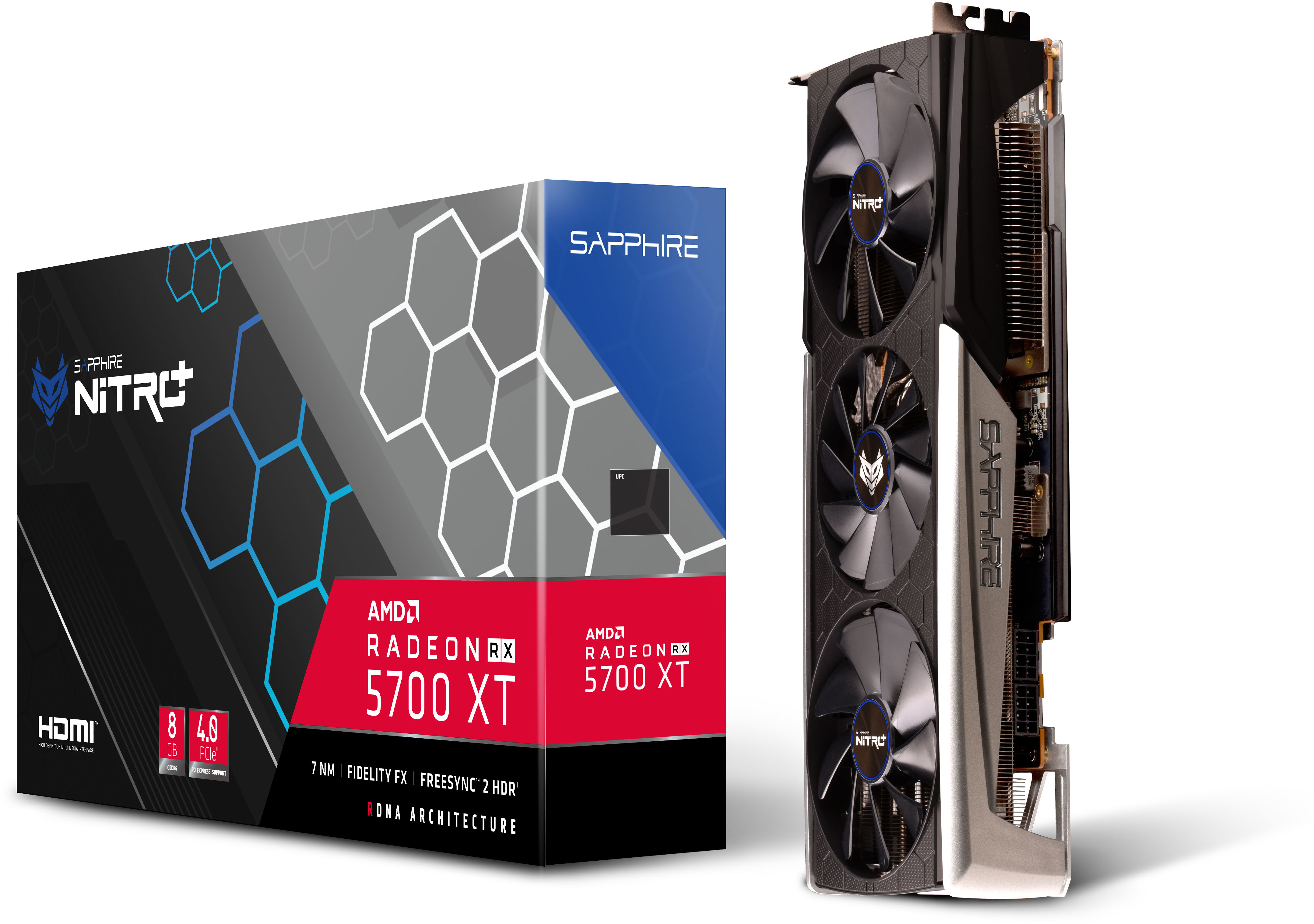 Xt 8gb Graphics Card Nitro+ Radeon Rx 5500 Xt Nvidia Graphics