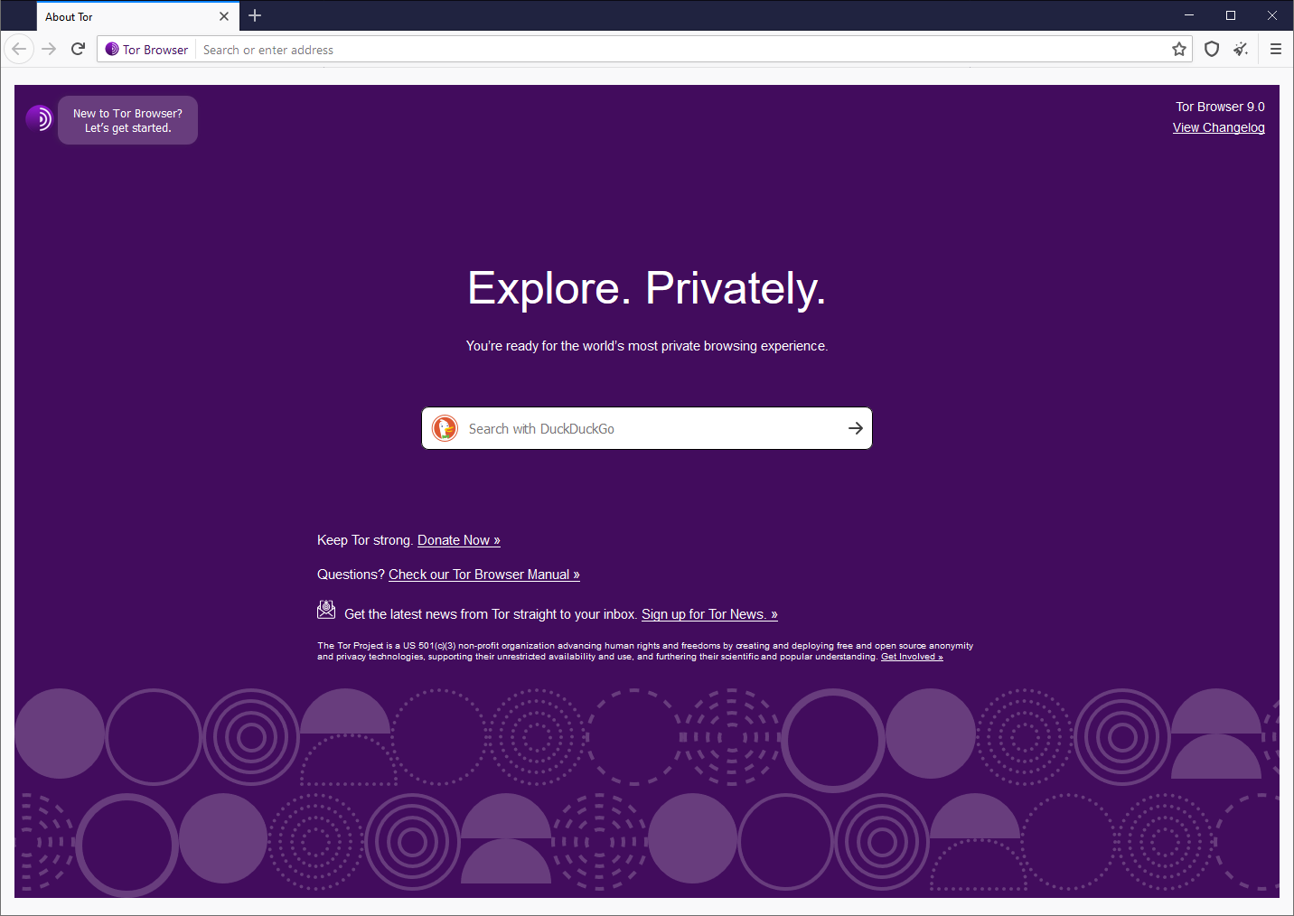 Tor Browser 9.0