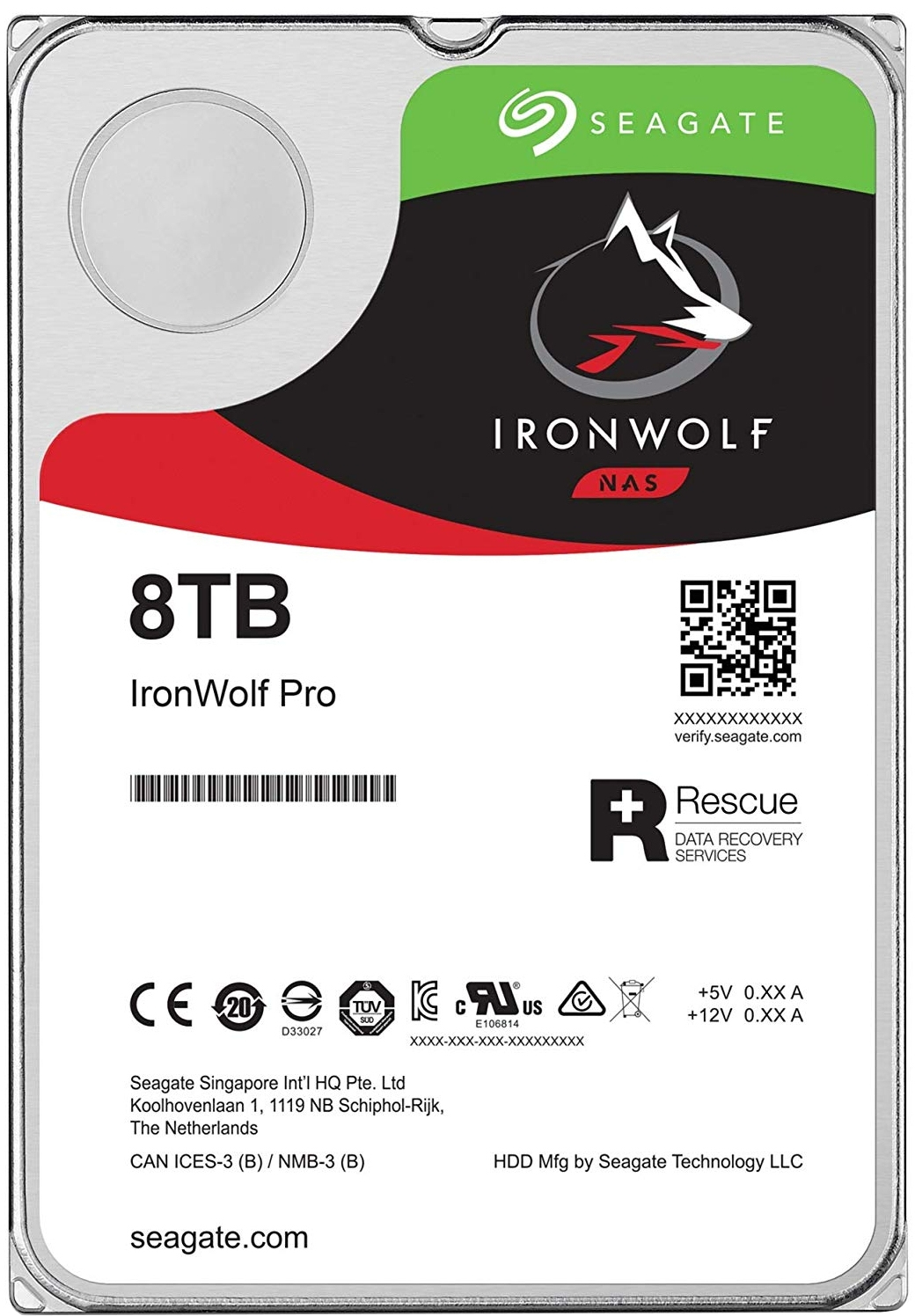 Seagate IronWolf, 8TB (ST8000VN004, per stuk): beste prijs - Tweakers