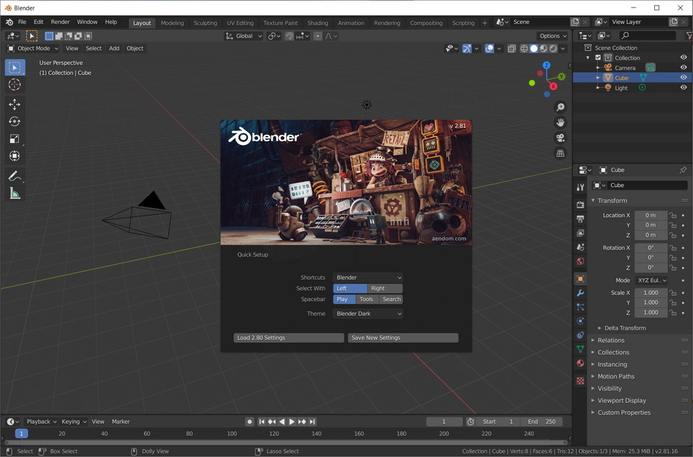 blender 2.8 download free