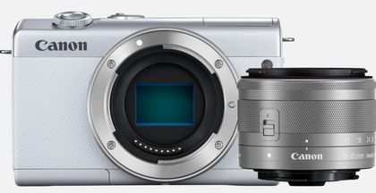 Canon EOS M200 15-45mm レンズ　ホワイト Amazon | Canon ミラーレス一眼カメラ EOS M200 ダブルレンズキット