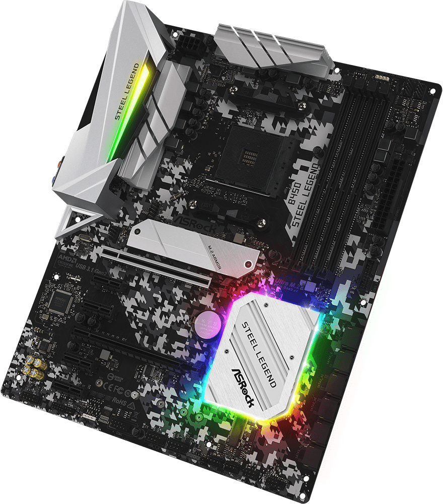 ASRock B450 Steel Legend: beste prijs - Tweakers