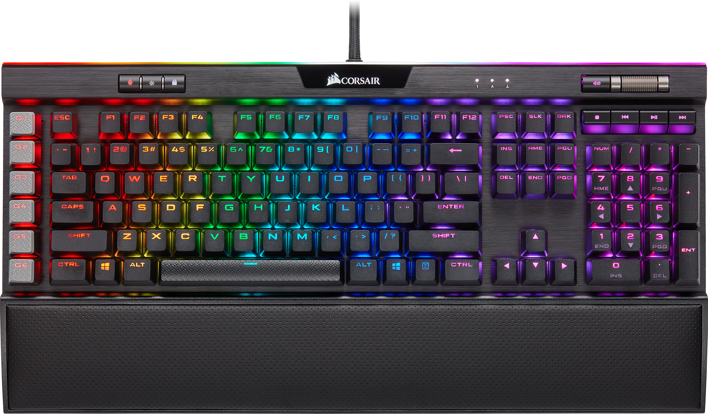 Corsair K95 RGB Platinum XT Cherry MX Speed, PBT Double-Shot