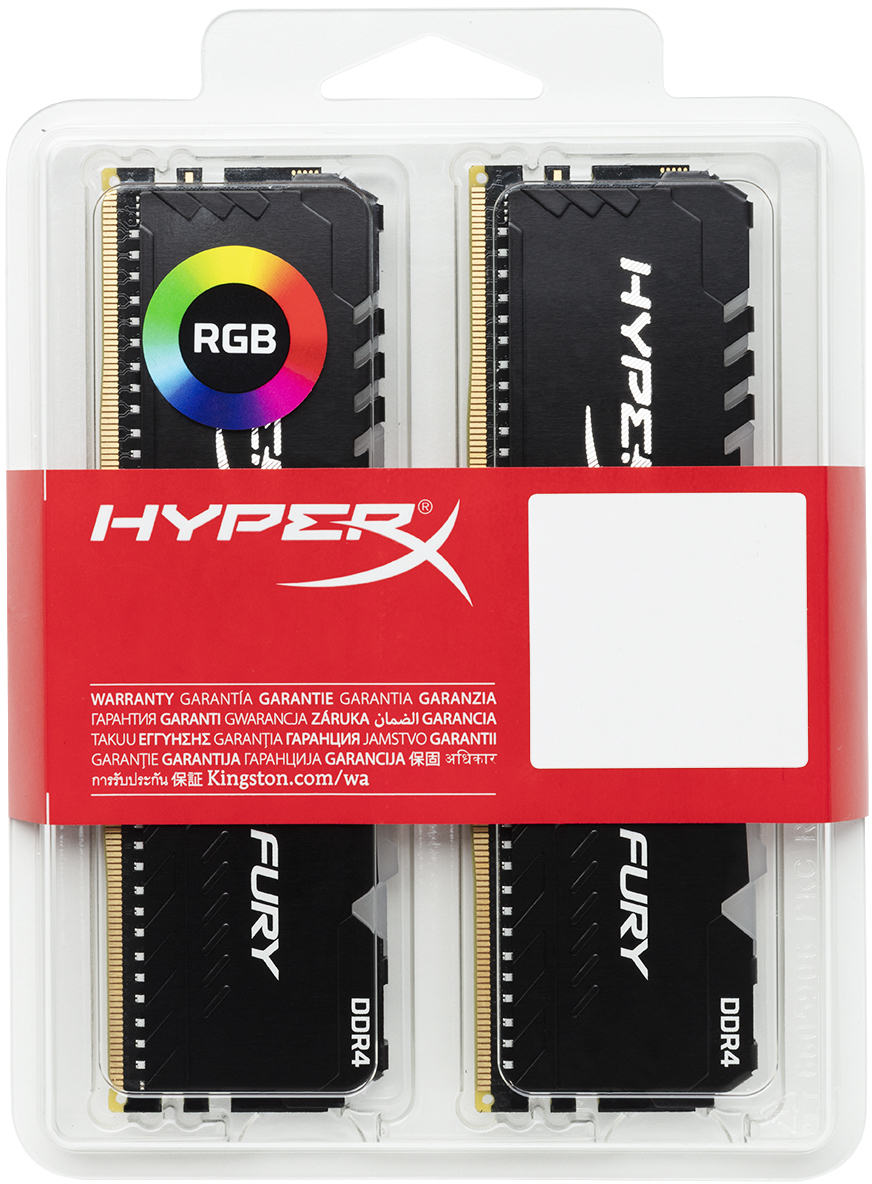 HyperX Fury RGB HX432C16FB3AK2/16: beste prijs - Tweakers