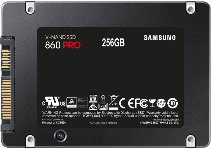 Samsung 860 PRO 256GB kopen? - Prijzen - Tweakers