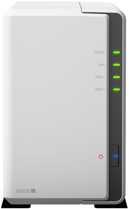 Synology DiskStation DS220j (Seagate IronWolf schijven), 4TB