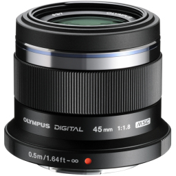 Olympus M.Zuiko Digital 45mm f/1.8 (MFT) Zwart: beste prijs