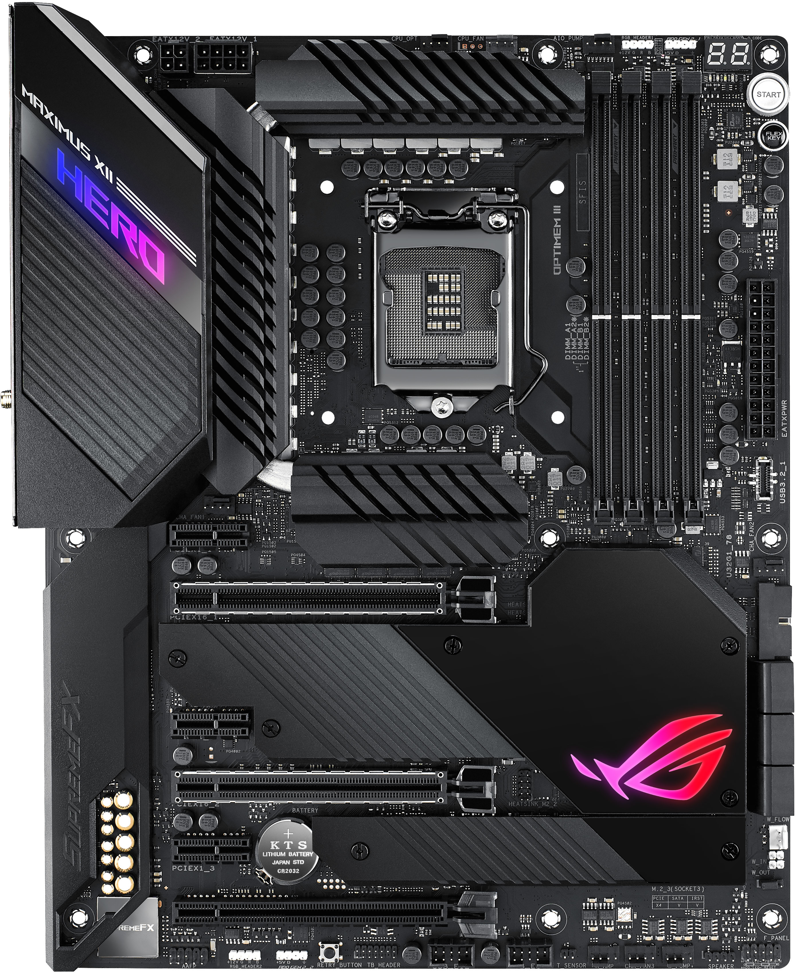 マザーボード ASUS ROG MAXIMUS XII HERO (WI-FI) Z490 ASUS ROG Maximus XII Hero (Wi-Fi): beste prijs - Tweakers