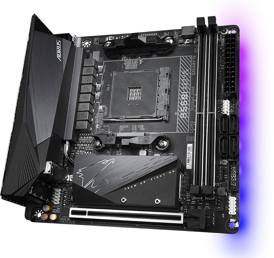 Gigabyte B550I AORUS PRO AX: beste prijs - Tweakers