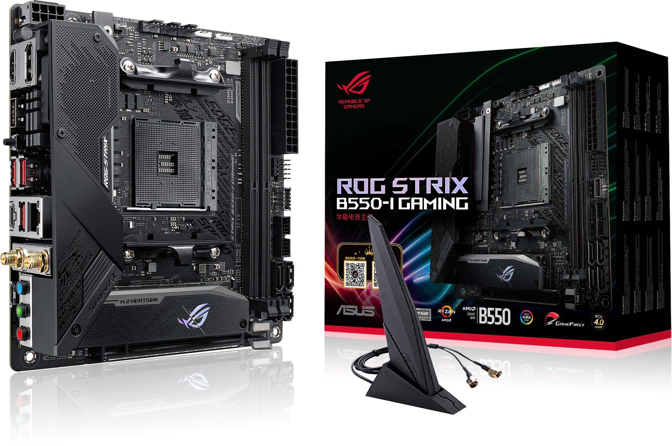 ASUS ROG Strix B550-I Gaming: beste prijs - Tweakers