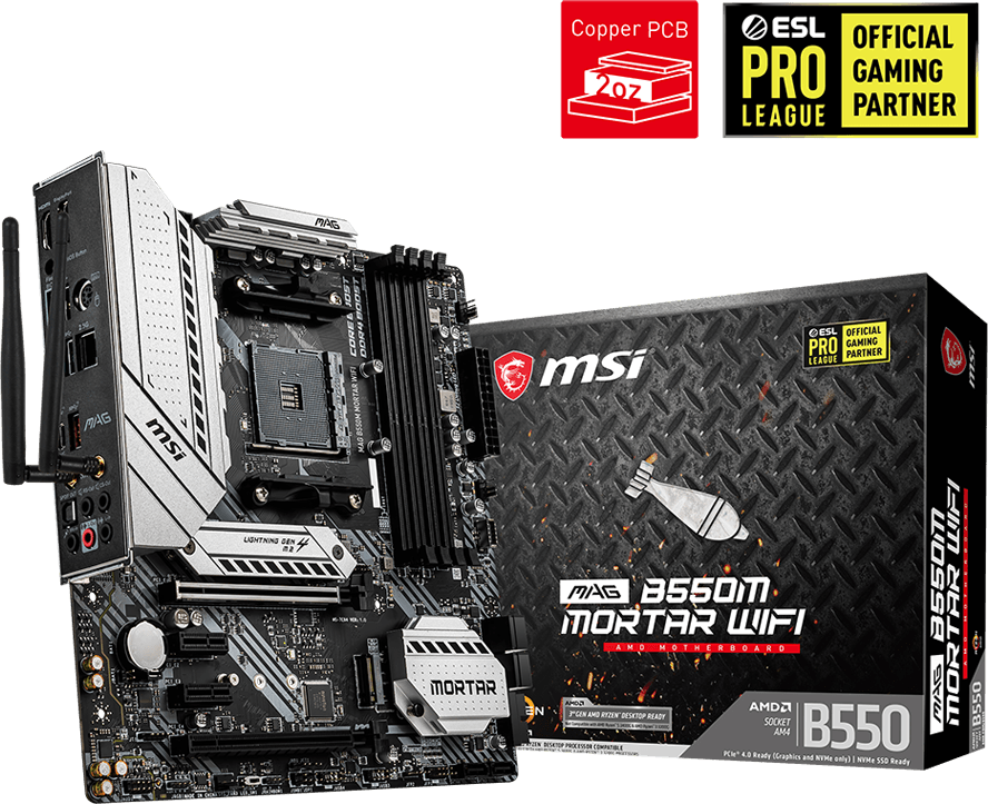 MSI MAG B550M Mortar Wifi: beste prijs - Tweakers