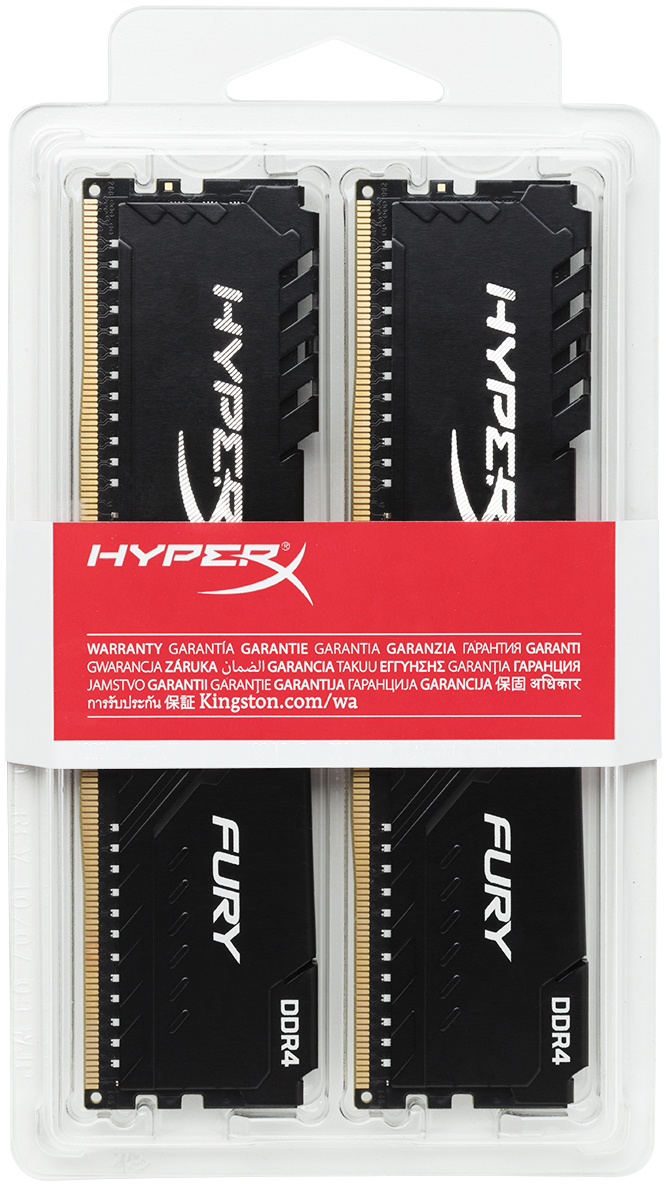 HyperX Fury black HX432C16FB3K2/16: beste prijs - Tweakers