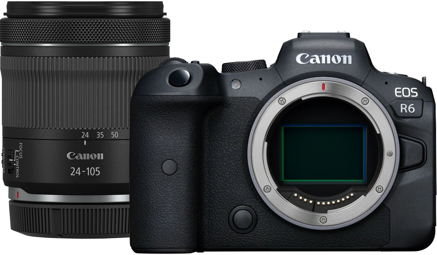Canon EOS R6 + RF 24-105mm F4-7.1 IS STM Zwart: beste prijs - Tweakers