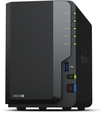 Synology DS220+ NAS HDD 6TB付き Synology DS220+(6G) 2-Bay 6TB bundel met 2X 3TB HDs : Amazon