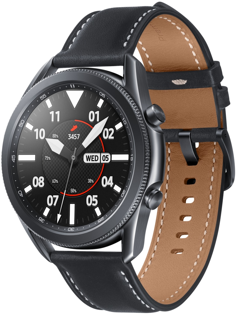 Samsung Galaxy Watch3 (45mm) Zwart (Bruin, Zwart) kopen? - Prijzen -  Tweakers