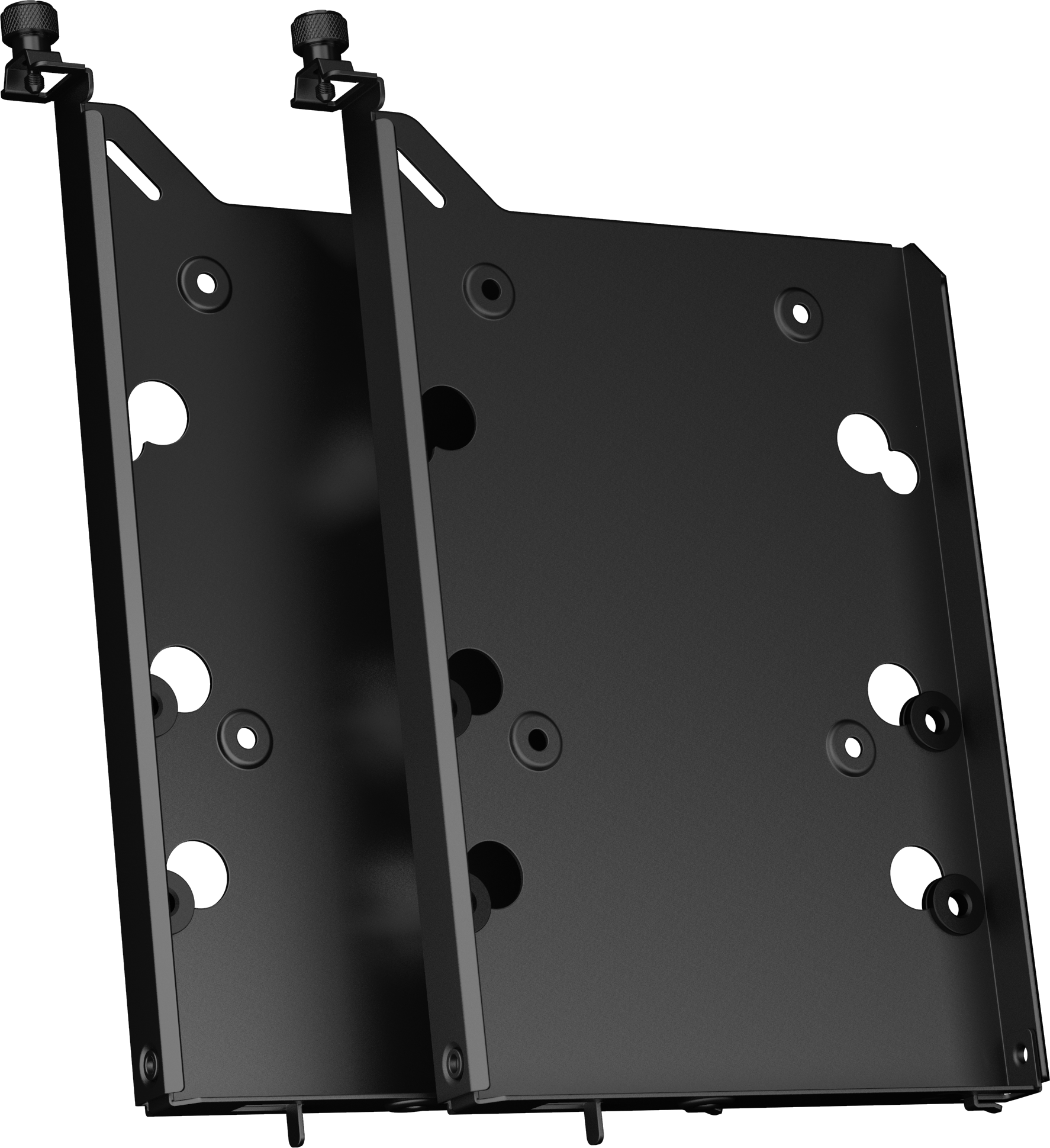 Fractal Case Kit HDD Tray Tipo B Nero, Supporto Doppio Per HDD/SSD Da 3.5 E 2.5 Pollici - 4