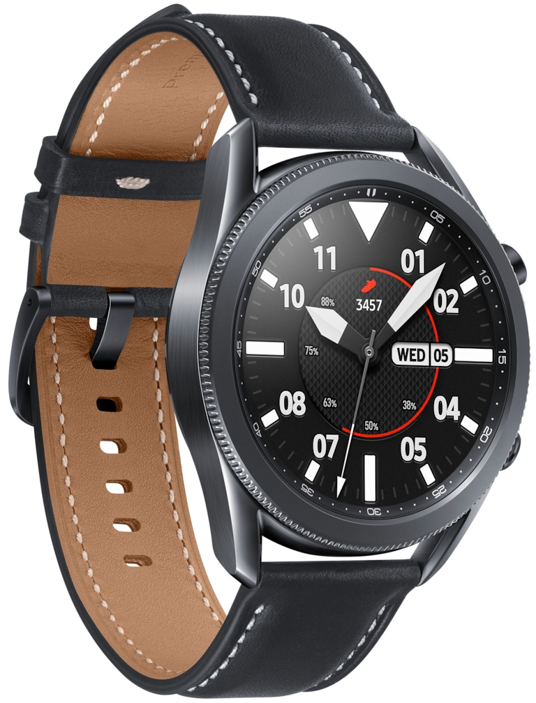 Samsung Galaxy Watch3 LTE (45mm) Zwart (Bruin, Zwart) kopen? - Prijzen -  Tweakers