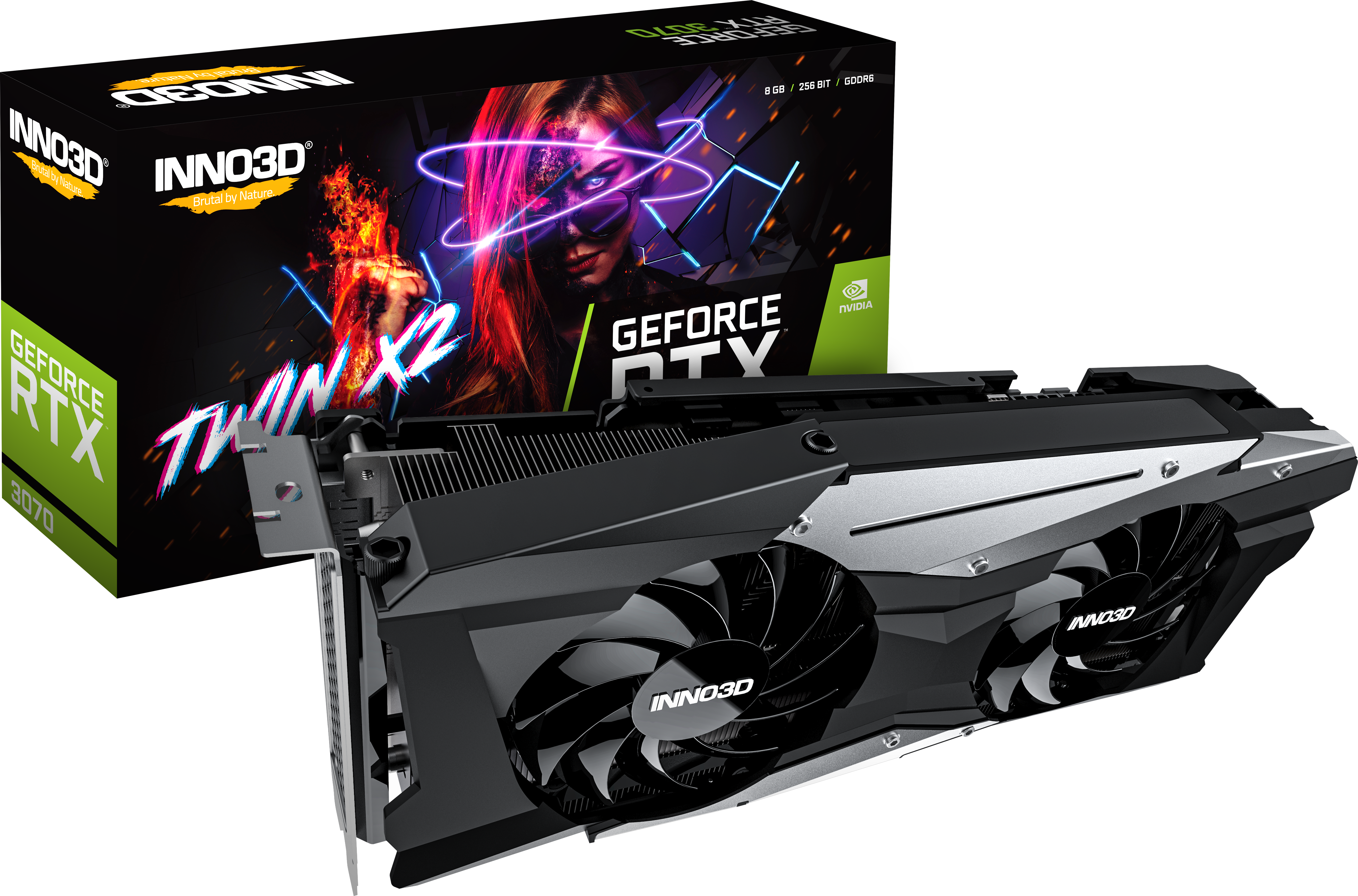 S*1様 INNO3D GeForce RTX3070 8GB TWIN X2 INNO3D GEFORCE RTX™ 3070 TWIN X2 OC LHR | INNO3D - GRAPHICS