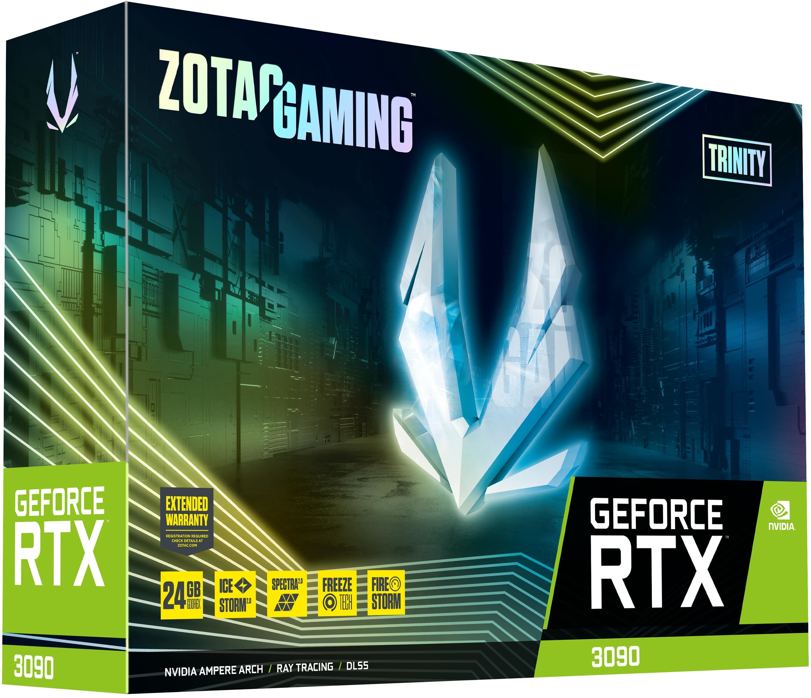 Zotac Gaming GeForce RTX 3090 Trinity: beste prijs - Tweakers