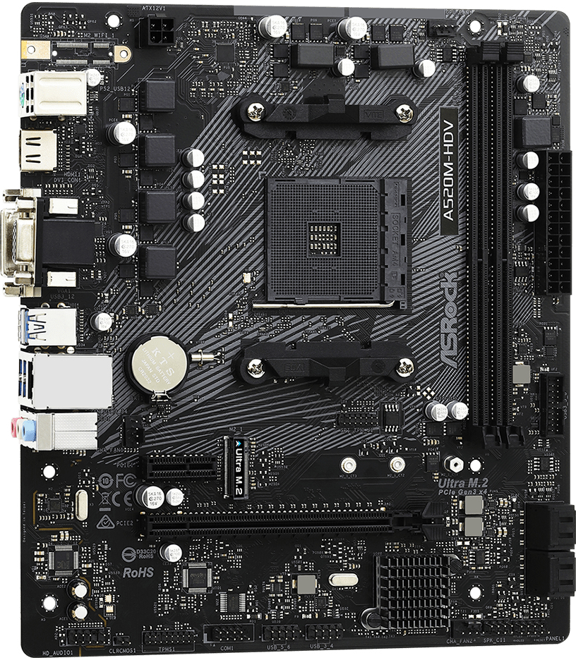 ASRock A520M-HDV: beste prijs - Tweakers