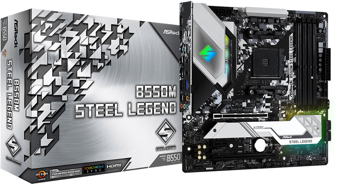 ASRock B550M Steel Legend: beste prijs - Tweakers