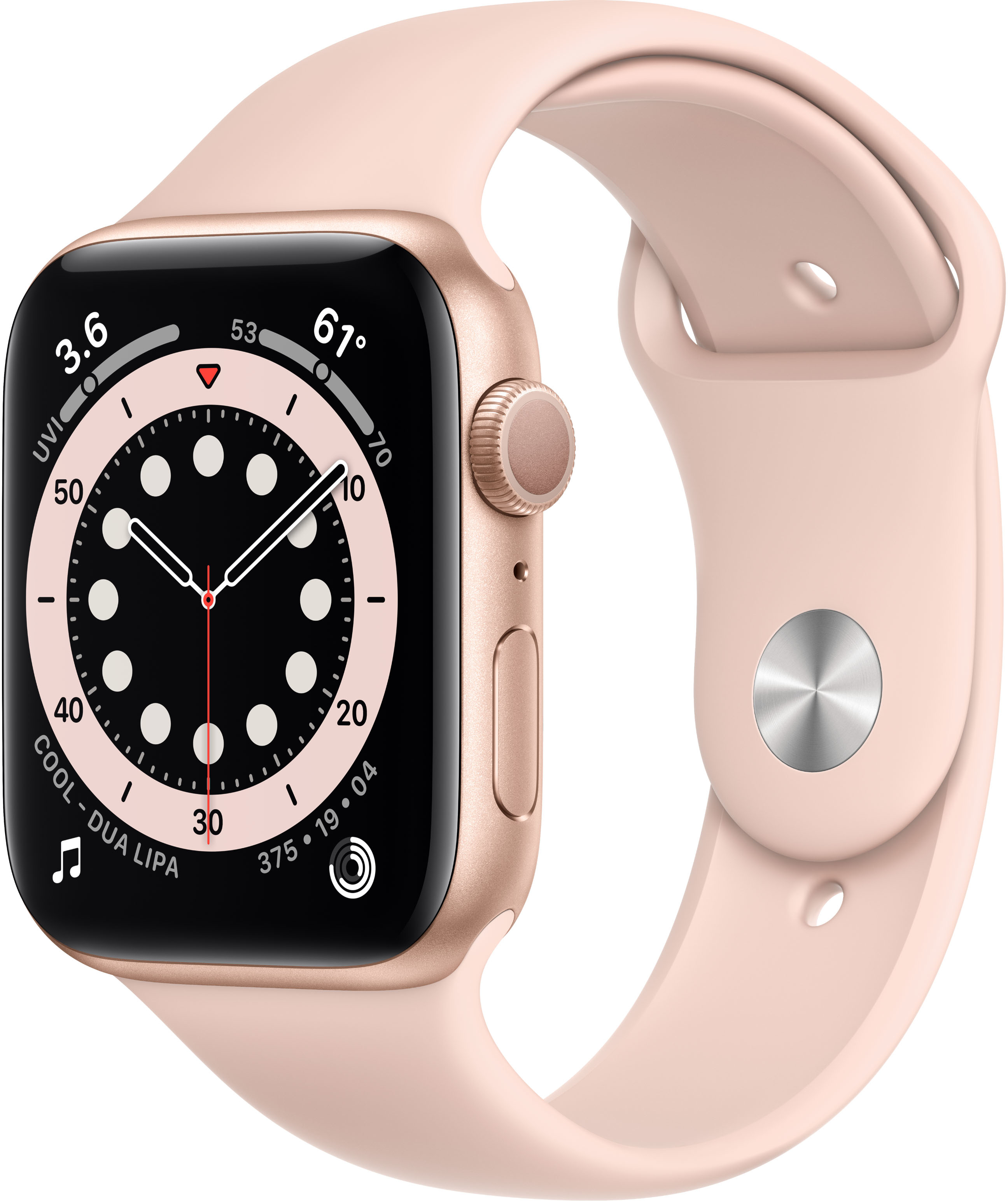 Apple Watch Series 6 (44mm) Goud (Roze) kopen? - Prijzen - Tweakers