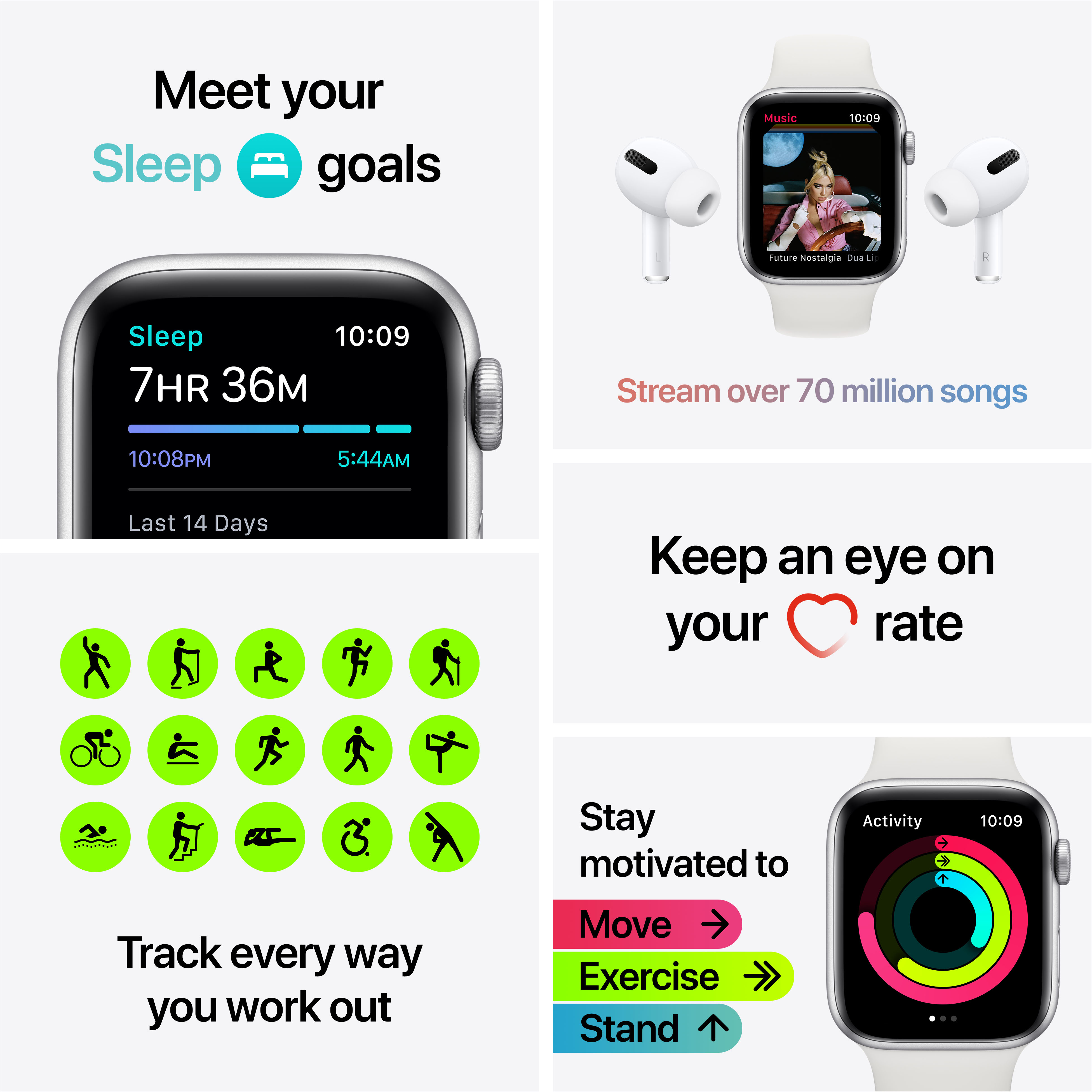 Apple Watch SE Nike (40mm) Grijs (Zwart) kopen? - Prijzen - Tweakers