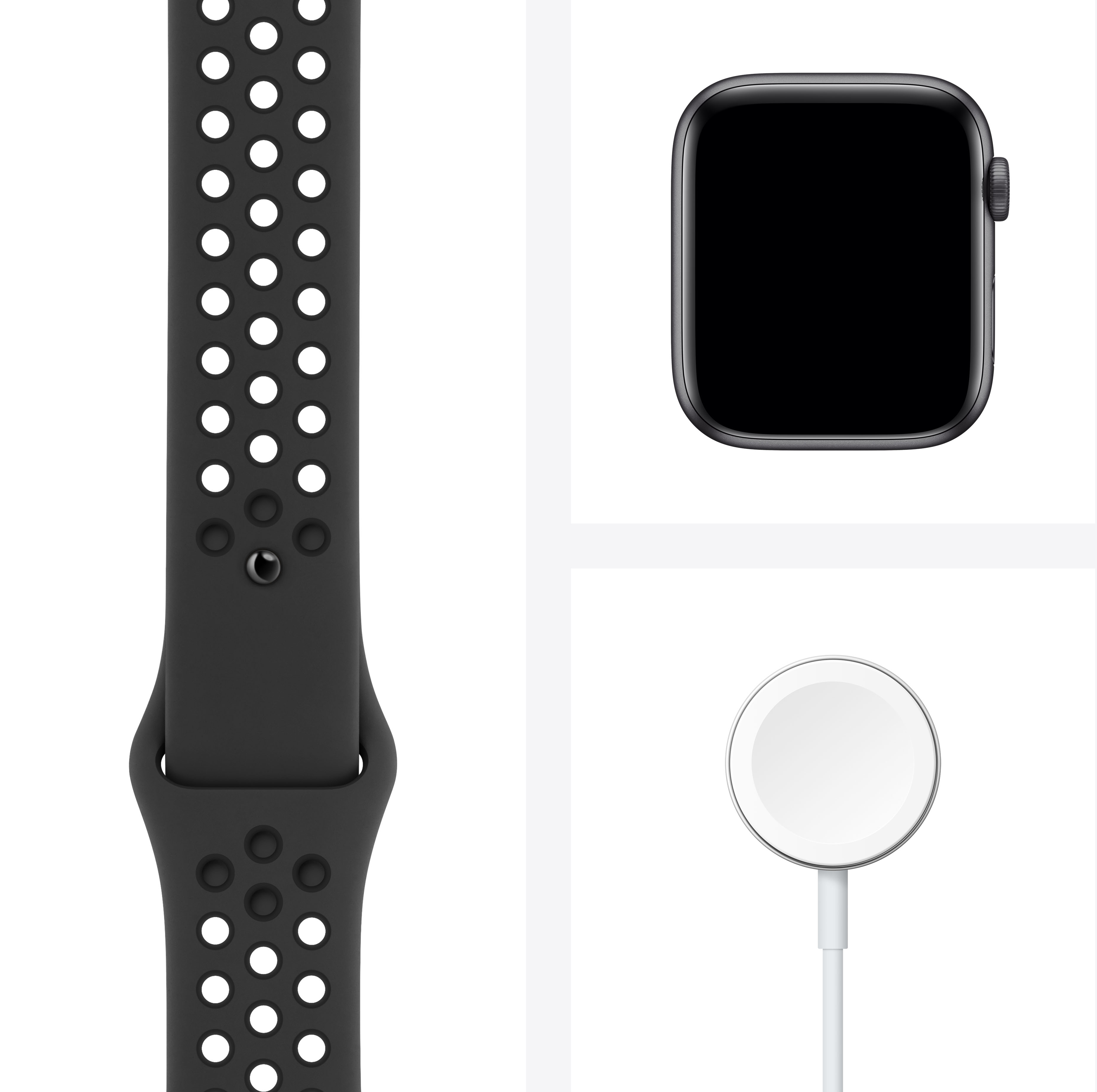 Apple Watch SE Nike (44mm) Grijs (Zwart) kopen? - Prijzen - Tweakers