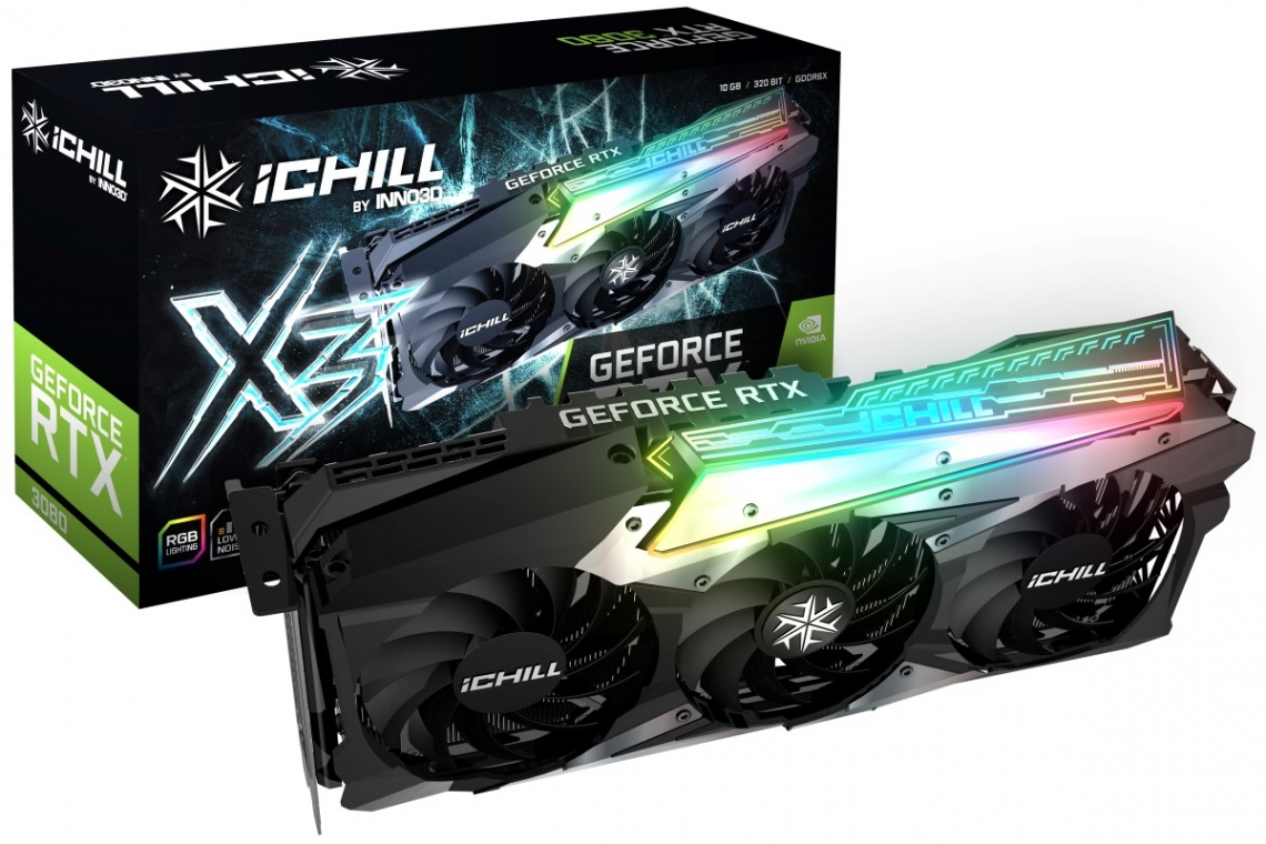 RTX3080 ICHILL X3 INNO3D グラフィックボード グラボ INNO3D GeForce RTX 3080 iChill X3: beste prijs - Tweakers