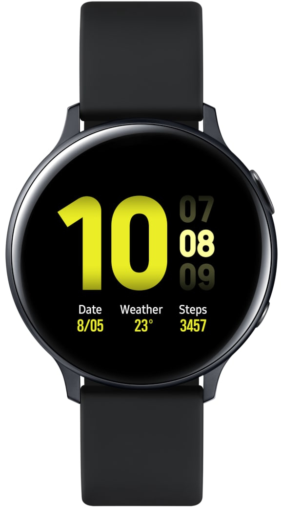 Samsung Galaxy Watch Active2 Aluminium (44mm) Zwart (Zwart) kopen? -  Prijzen - Tweakers