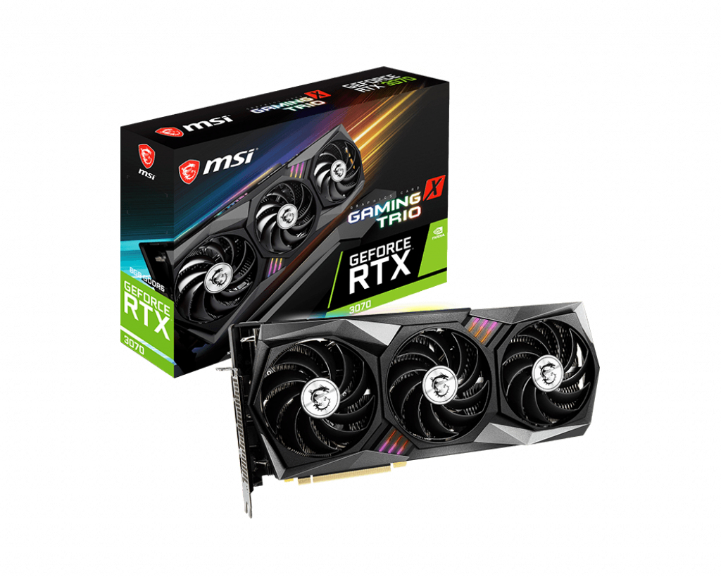 MSI GeForce RTX 3070 Gaming X Trio: beste prijzen, echte reviews