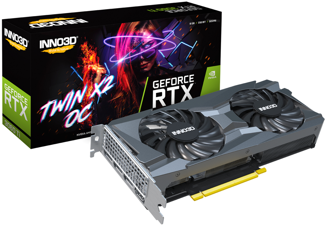 INNO3D GeForce RTX 3060Ti Twin X2 OC: beste prijs - Tweakers