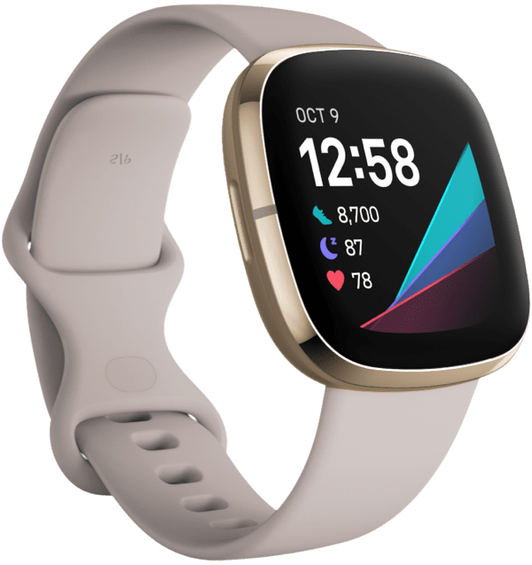 Fitbit Sense Goud (Beige, Wit) kopen? - Prijzen - Tweakers