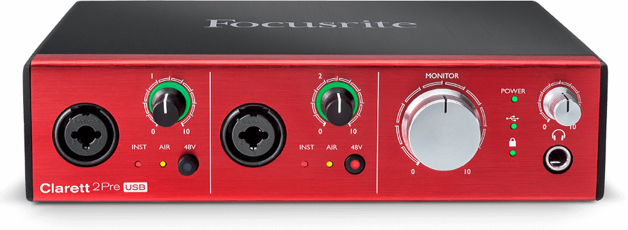 Focusrite Clarett 2Pre USB audio-interface: beste prijzen, echte