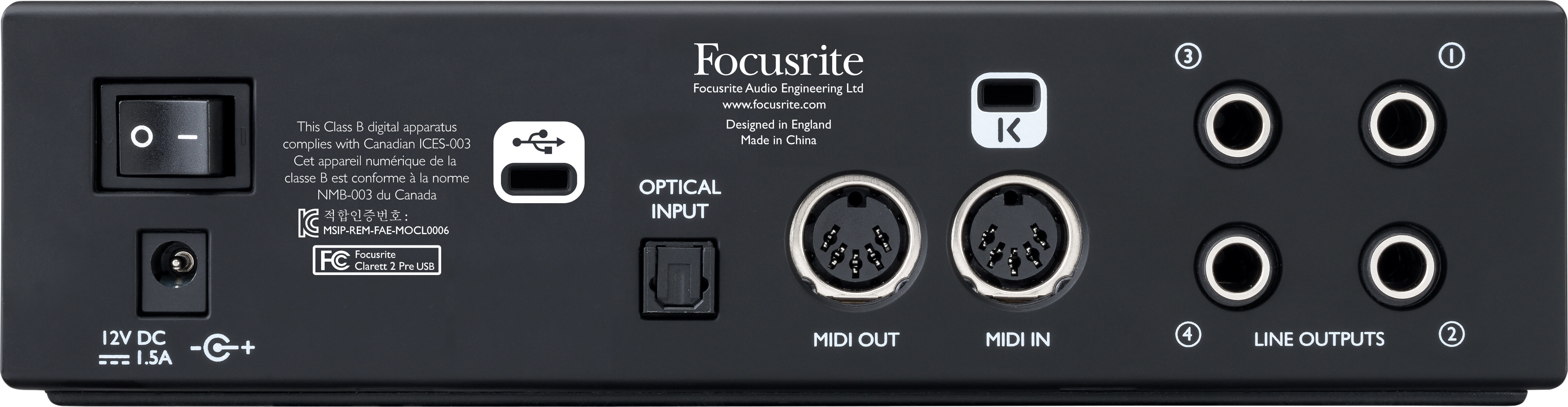 Focusrite Clarett 2Pre USB audio-interface: beste prijzen, echte