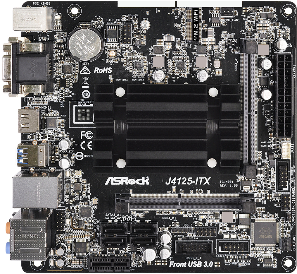ASRock J4125-ITX: beste prijs - Tweakers