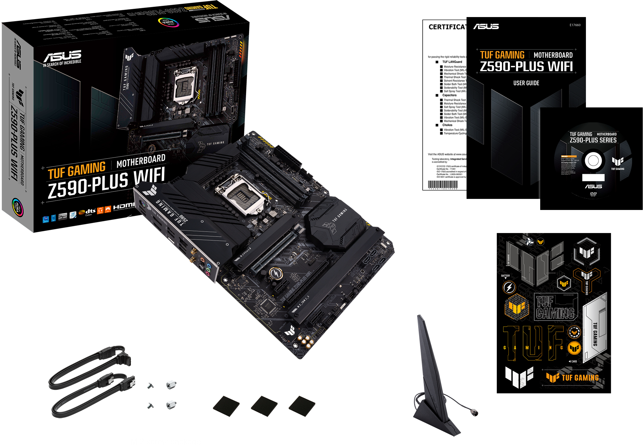 ASUS TUF Gaming Z590-PLUS WIFI: beste prijzen, echte reviews en