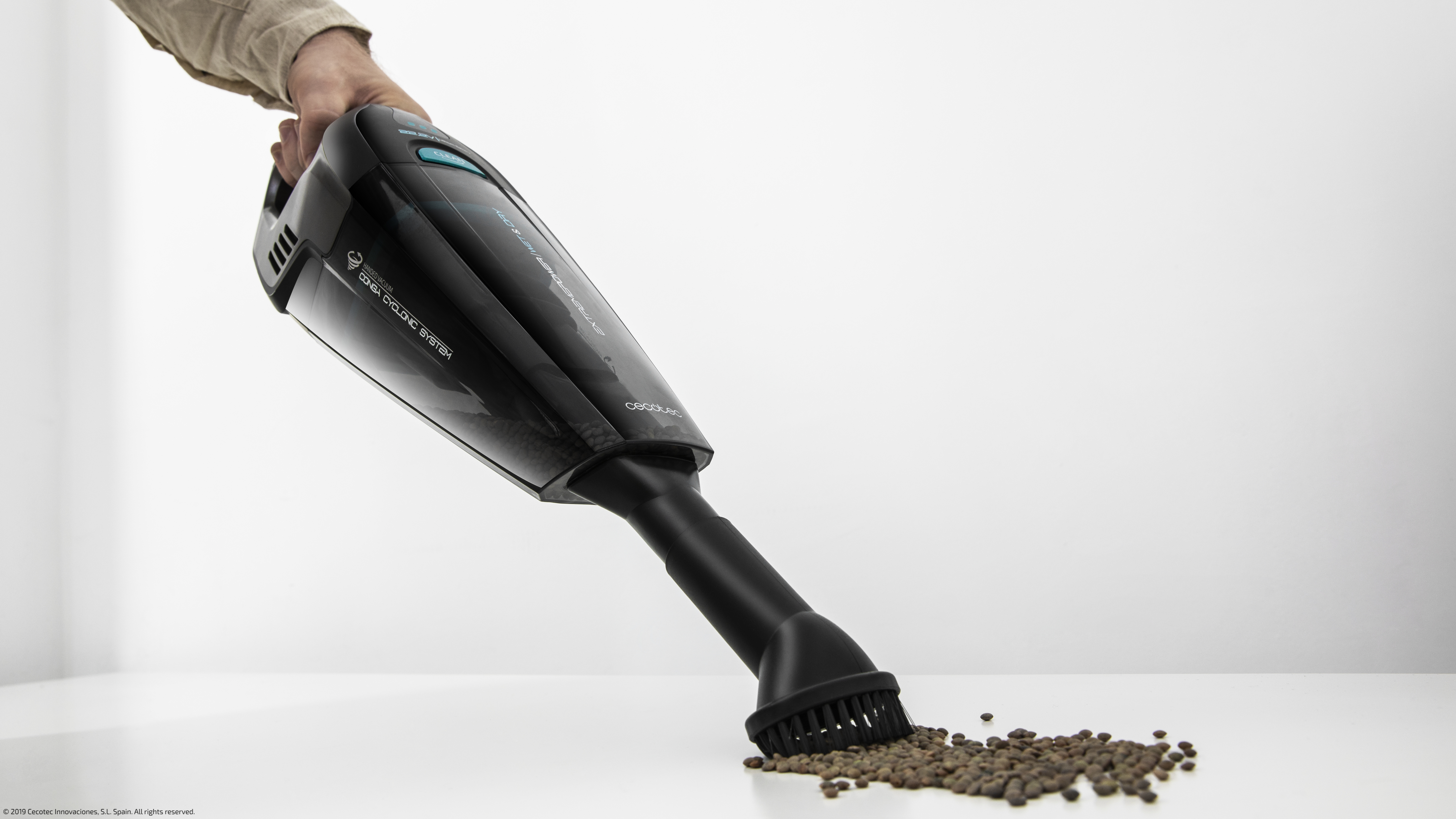 Conga Immortal ExtremeSuction 22,2V Animal Hand Aspirador de Mano Potente  sin Cable