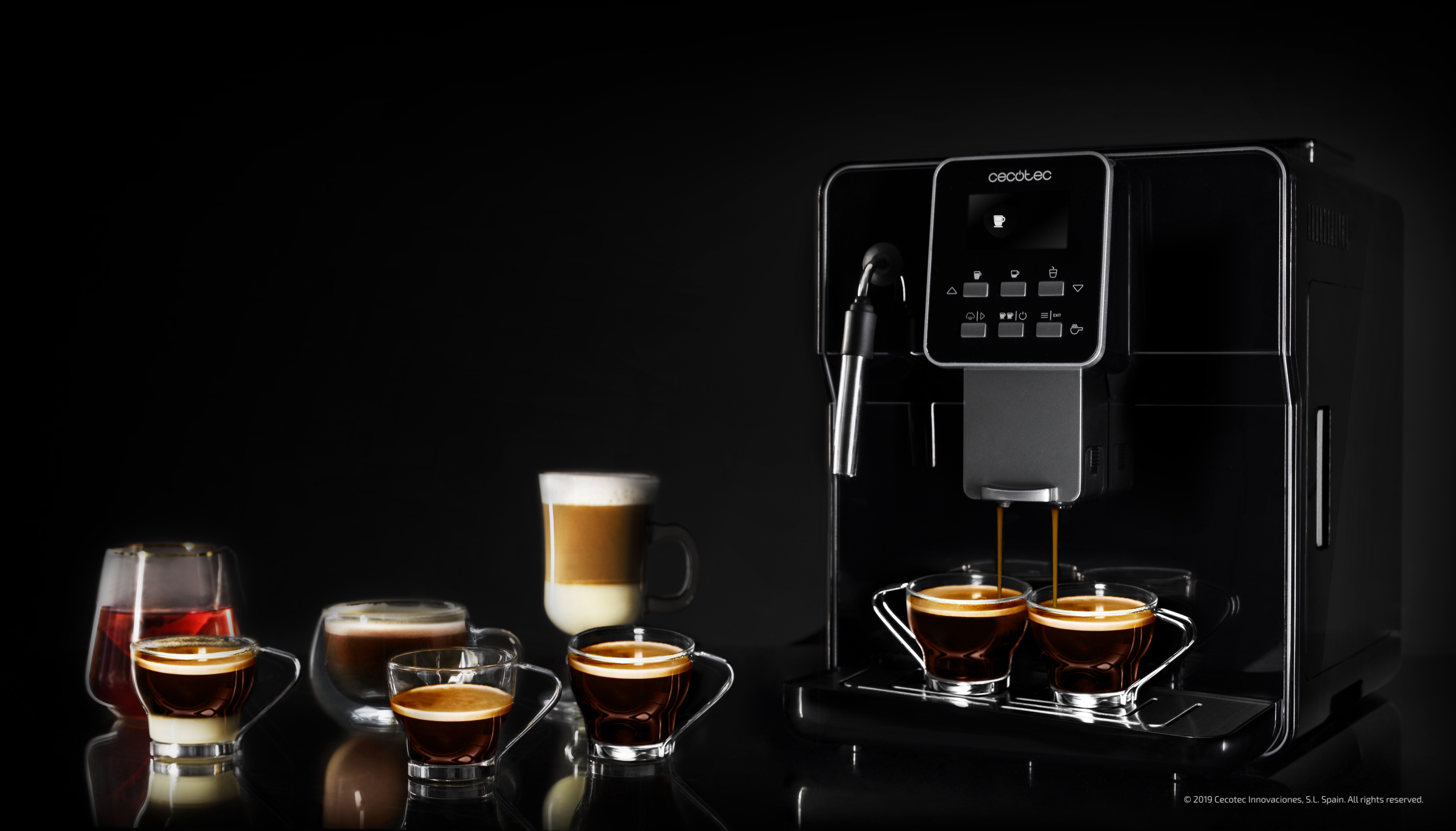 Cecotec Power Matic-ccino 6000 Zwart - Kenmerken - Tweakers