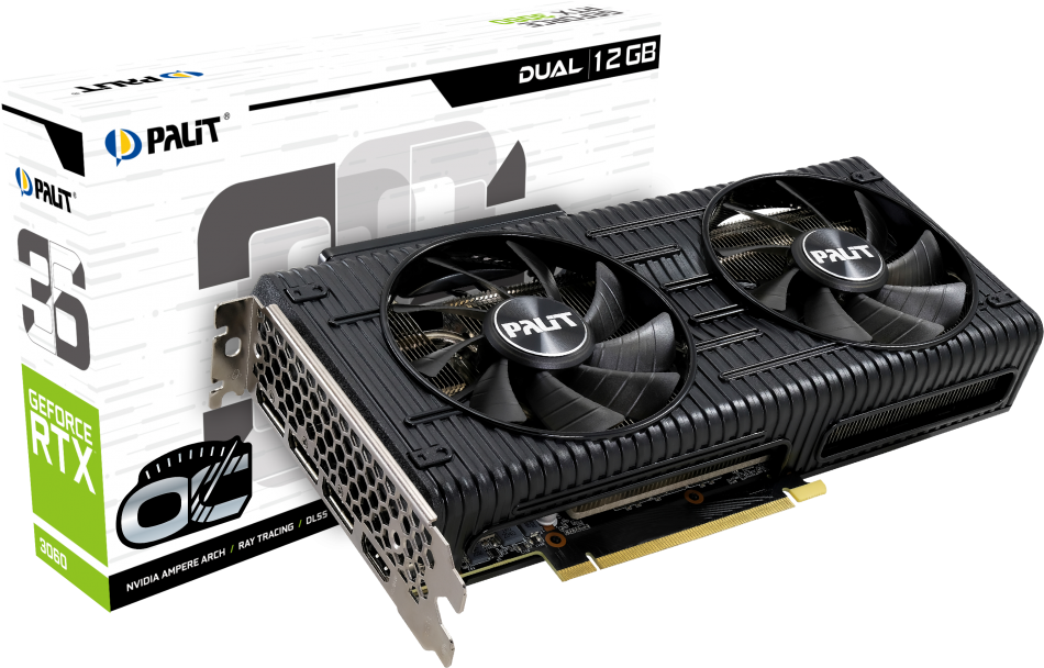 Palit GeForce RTX 3060 Dual OC: beste prijs - Tweakers