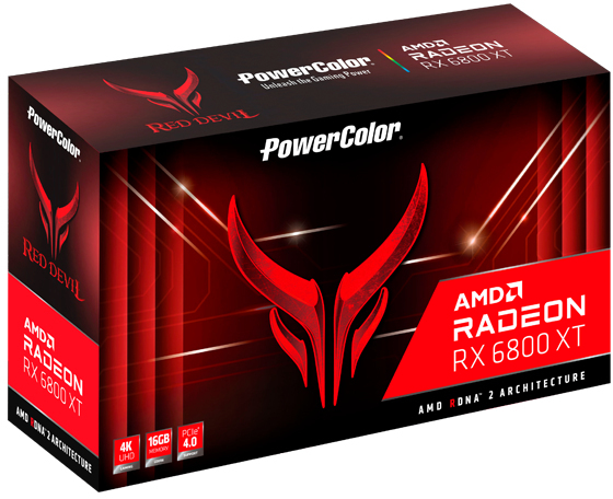 ゆ*う様 Power color Red Devil Rx 6800xt Red Devil AMD Radeon™ RX 6800XT 16GB GDDR6 Limited Edition