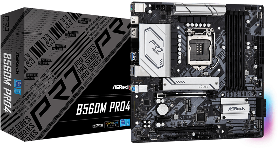 ASRock B560M PRO4: beste prijs - Tweakers