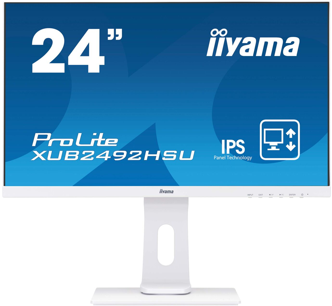 Iiyama ProLite XUB2492HSU-W1 Wit (FHD, hoogte verstelbaar): beste